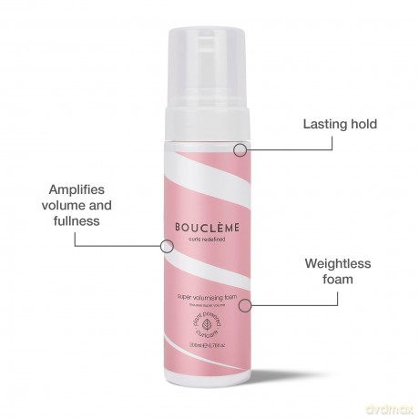 Boucleme Styling foam for hair volume (Super Volumising Foam) 200 ml dla kobiety
