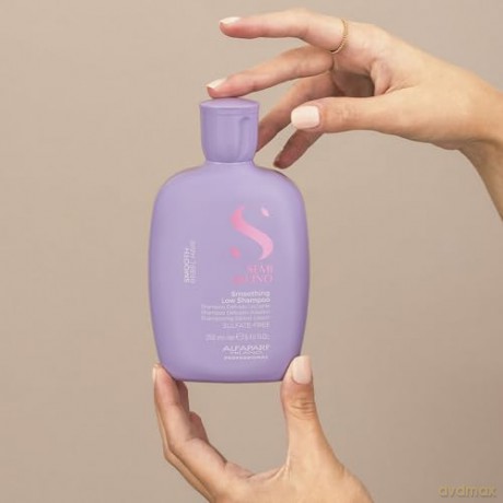 Alfaparf Milano Smoothing shampoo for unruly hair Semi Di Lino Smooth (Smoothing Low Shampoo) - Volume: 250 ml dla kobiety