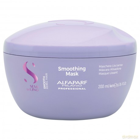 Alfaparf Milano Smoothing hair mask Semi Di Lino Smooth (Smoothing Mask) - Volume: 200 ml dla kobiety