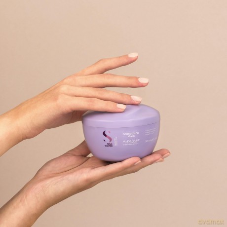 Alfaparf Milano Smoothing hair mask Semi Di Lino Smooth (Smoothing Mask) - Volume: 200 ml dla kobiety