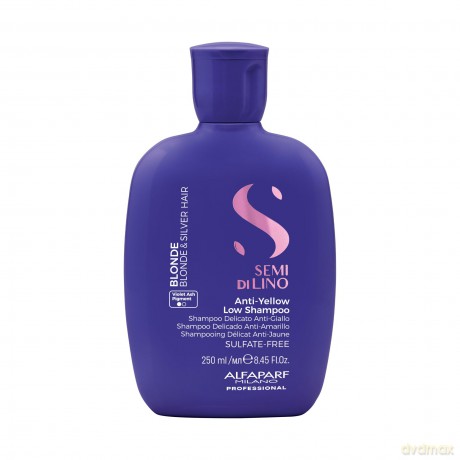 Alfaparf Milano Shampoo neutralizing yellow tones Semi Di Lino Blonde (Anti-Yellow Low Shampoo) - Volume: 250 ml dla kobiety