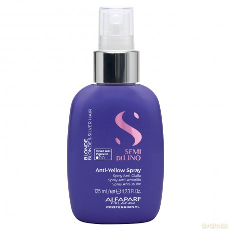 Alfaparf Milano Spray neutralizing yellow tones Semi Di Lino Blonde (Anti-Yellow Spray) 125 ml dla kobiety