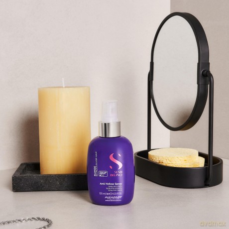 Alfaparf Milano Spray neutralizing yellow tones Semi Di Lino Blonde (Anti-Yellow Spray) 125 ml dla kobiety