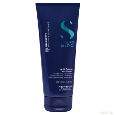 Alfaparf Milano Anti-Orange Conditioner Semi Di Lino Brunette (Anti-Orange Conditioner) - Volume: 200 ml dla kobiety