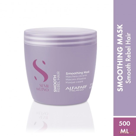 Alfaparf Milano Smoothing hair mask Semi Di Lino Smooth (Smoothing Mask) - Volume: 500 ml dla kobiety