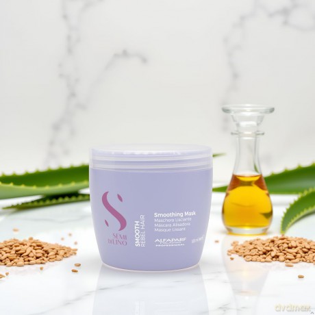 Alfaparf Milano Smoothing hair mask Semi Di Lino Smooth (Smoothing Mask) - Volume: 500 ml dla kobiety