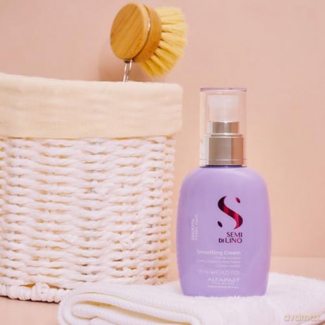 Alfaparf Milano Smoothing cream for unruly hair Semi Di Lino Smooth (Smoothing Cream) 125 ml dla kobiety