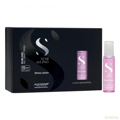 Alfaparf Milano Milk for increasing the shine of hair Semi Di Lino Sublime (Shine Lotion) 12 x 13 ml dla kobiety