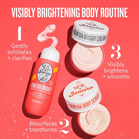 Sol de Janeiro Bom Dia Bright shower gel (Clarifying Body Wash) - Volume: 385 ml dla kobiety