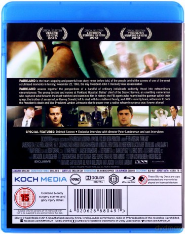 Parkland - The JFK Assassination Story [Blu-Ray]