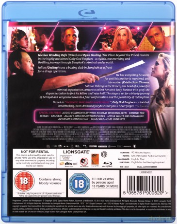 Only God Forgives (Tylko Bóg Wybacza) [Blu-Ray]