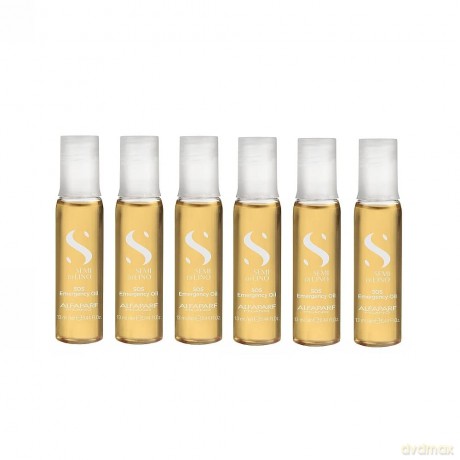 Alfaparf Milano Reconstruction oil for damaged hair Semi Di Lino Reconstruction (SOS Emergency Oil) 6 x 13 ml dla kobiety