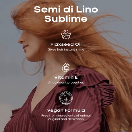 Alfaparf Milano Brightening hair serum Semi Di Lino Sublime (Cristalli Liquidi) - Volume: 15 ml dla kobiety