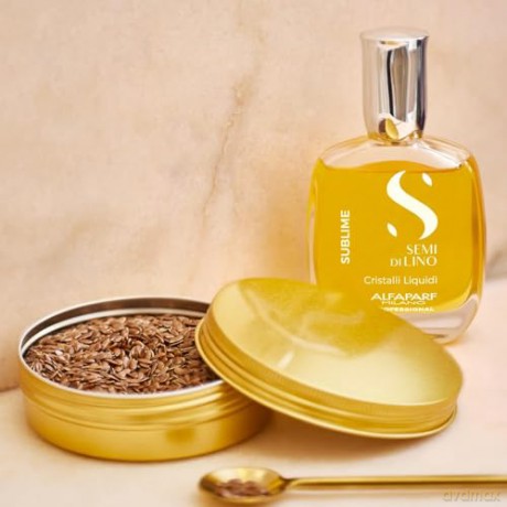 Alfaparf Milano Brightening hair serum Semi Di Lino Sublime (Cristalli Liquidi) - Volume: 30 ml dla kobiety
