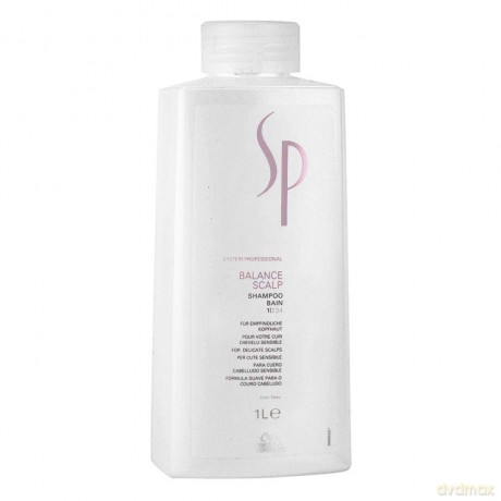 Wella Professionals Soothing shampoo for sensitive scalp (Balance Scalp Shampoo) 250 ml - Volume: 1000 ml dla kobiety