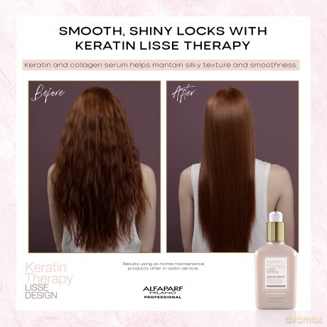 Alfaparf Milano Keratin serum Lisse Design Keratin Therapy (Keratin Serum) 125 ml dla kobiety