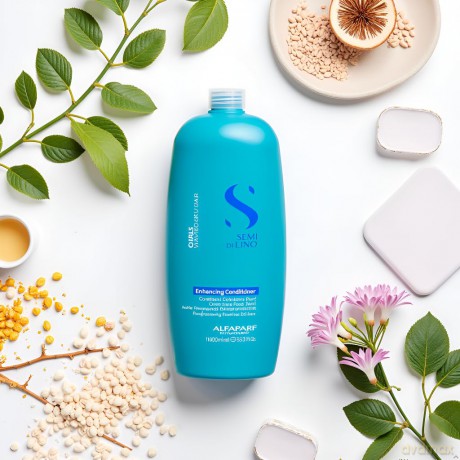 Alfaparf Milano Smoothing conditioner for unruly hair Semi Di Lino Smooth (Smoothing Conditioner) - Volume: 1000 ml dla kobiety