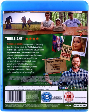 The Kings of Summer (Królowie Lata) [Blu-Ray]
