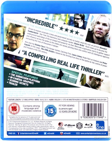 The Fifth Estate (Piąta Władza) [Blu-Ray]