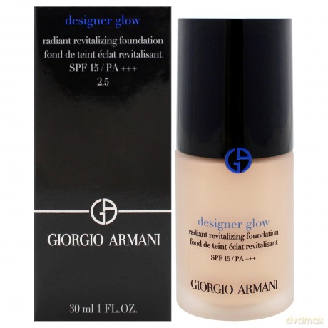 Giorgio Armani Brightening liquid make-up SPF 15 Designer Glow (Radiant Revitalizing Foundation) 30 ml - Shade: 2.5 dla kobiety
