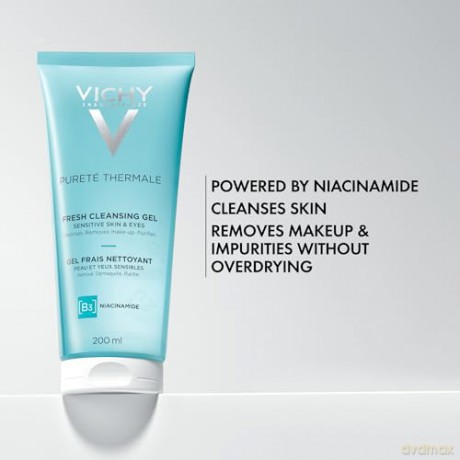 Vichy Pureté Thermale refreshing cleansing gel (Fresh Cleansing Gel) - Volume: 200 ml dla kobiety