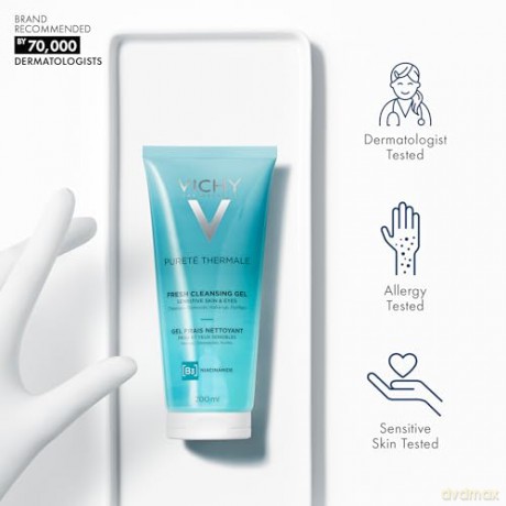 Vichy Pureté Thermale refreshing cleansing gel (Fresh Cleansing Gel) - Volume: 200 ml dla kobiety