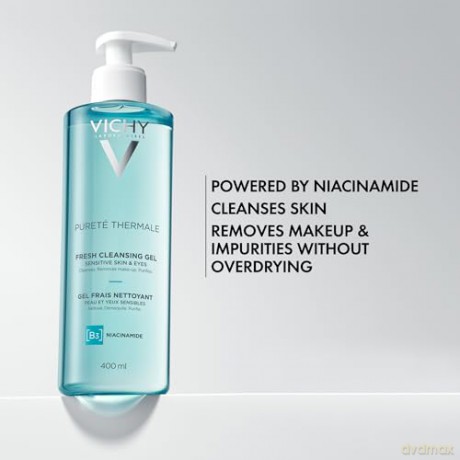 Vichy Pureté Thermale refreshing cleansing gel (Fresh Cleansing Gel) - Volume: 400 ml dla kobiety