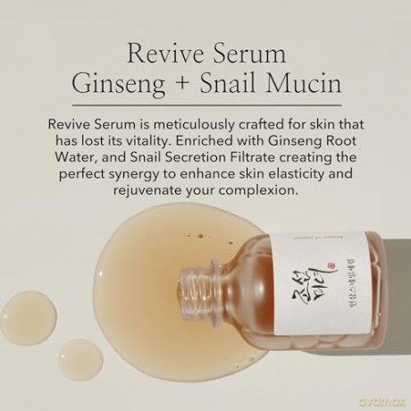 Beauty of Joseon Regenerative skin serum Ginseng + Snail Mucin (Revive Serum) 30 ml dla kobiety