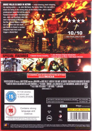 A Good Day to Die Hard (Szklana Pułapka 5) [DVD]