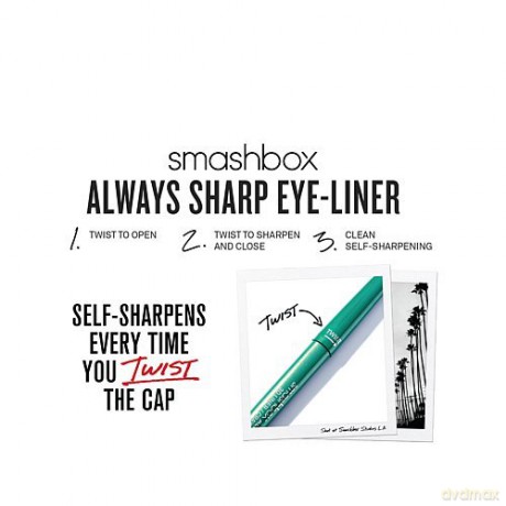 Smashbox Always Sharp waterproof eyeliner (Waterproof Kohl Liner) 0.28 g - Shade: Violetta dla kobiety
