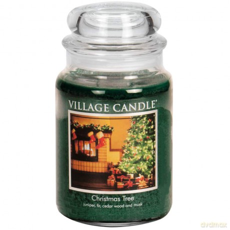 Village Candle Scented candle in glass Christmas Tree 602 g unisex