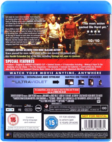 A Good Day to Die Hard [Blu-ray]