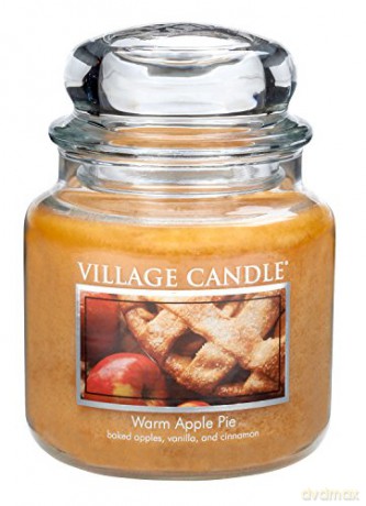 Village Candle Scented candle in a glass apple pie (Warm Apple Pie) 397 g unisex
