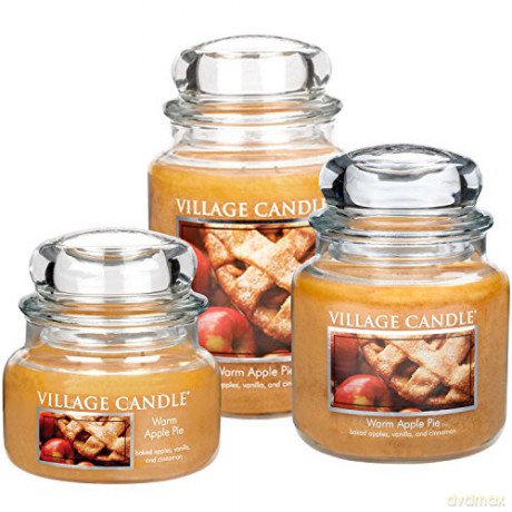 Village Candle Scented candle in a glass apple pie (Warm Apple Pie) 397 g unisex