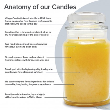 Village Candle Fragrant Candle in Glass (Christmas Tree) 397 g unisex