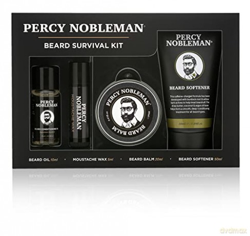 Percy Nobleman Cosmetic beard care set Beard Survival Kit dla mężczyzny