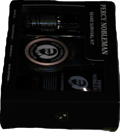 Percy Nobleman Cosmetic beard care set Beard Survival Kit dla mężczyzny