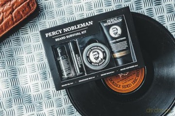 Percy Nobleman Cosmetic beard care set Beard Survival Kit dla mężczyzny