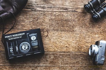 Percy Nobleman Cosmetic beard care set Beard Survival Kit dla mężczyzny