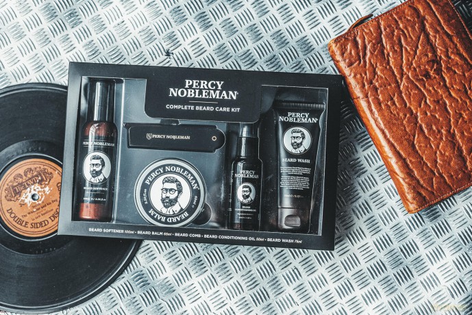 Percy Nobleman Complete Beard Care Kit gift set dla mężczyzny