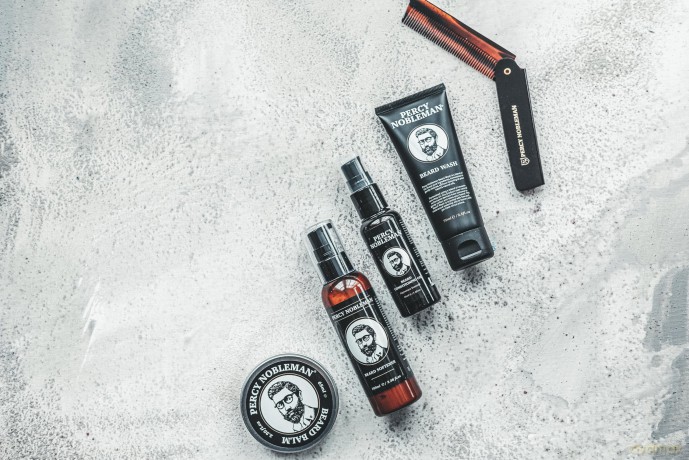 Percy Nobleman Complete Beard Care Kit gift set dla mężczyzny