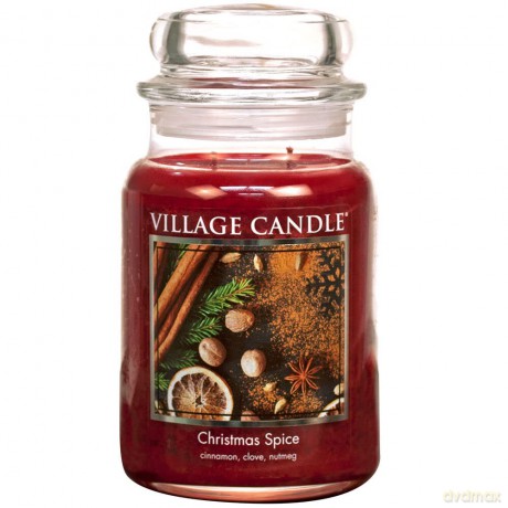 Village Candle Scented candle in glass Christmas Spice 397 g unisex
