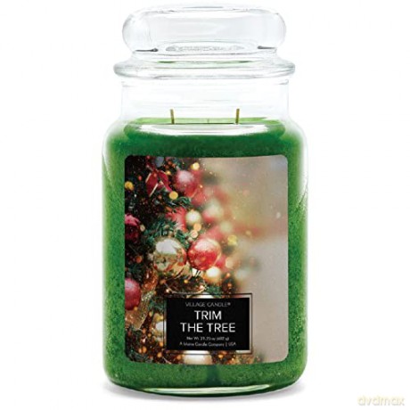 Village Candle Scented candle in glass Trim the Tree 602 g unisex