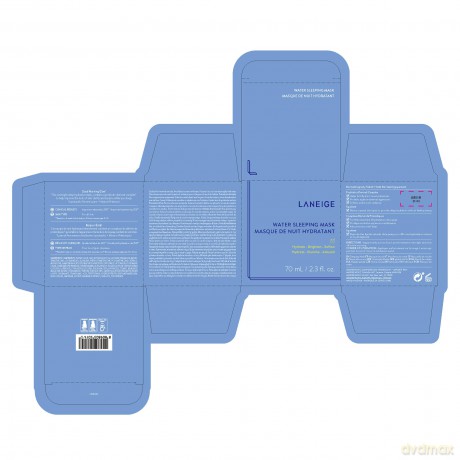 Laneige Night mask for skin brightening and hydration (Water Sleeping Mask Ex) 70 ml dla kobiety