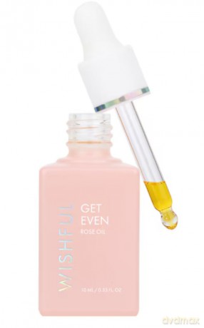 Huda Beauty Wishful Get Even Face Oil (Face Rose Oil) - Volume: 10 ml dla kobiety