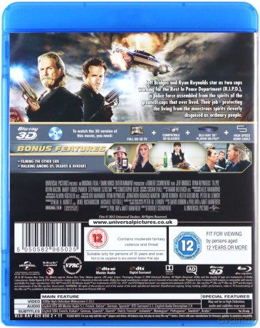 R.I.P.D.: Rest in Peace Department [Blu-Ray 3D]+[Blu-Ray]