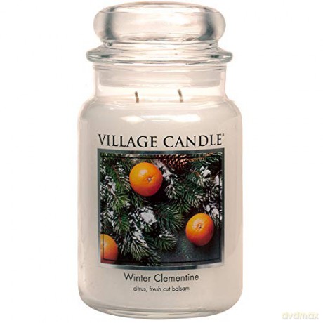 Village Candle Scented candle in glass Winter Clementine 390 g unisex
