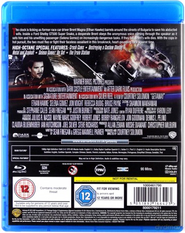Getaway (Wyścig Po Życie) [Blu-Ray]