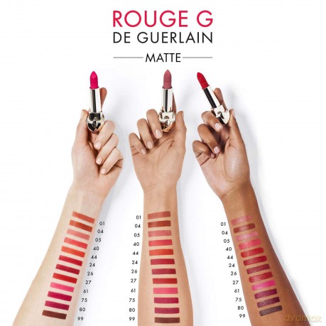 Guerlain Matte lipstick Rouge G (Velvet Matte Lipstick) 3.5 g - Shade: 24 dla kobiety
