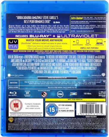 The Incredible Burt Wonderstone (Niewiarygodny Burt Wonderstone) [Blu-Ray]